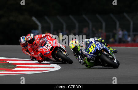 Motor Racing - 2014 Moto GP Hertz British Grand Prix - giorno della gara - Circuito di Silverstone Foto Stock