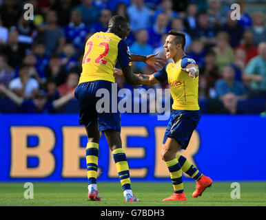 Calcio - Barclays Premier League - Il Leicester City v Arsenal - Re dello stadio di potenza Foto Stock