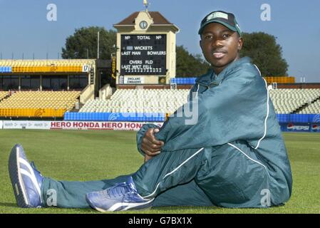 Zimbabwe capitano Tatenda Taibu Foto Stock