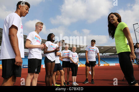 Sport - Sainsbury's 2014 School Games - Day One - Manchester Foto Stock