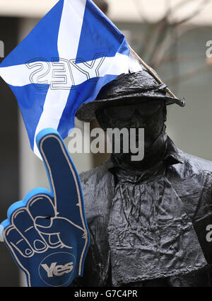 Scottish referendum di indipendenza Foto Stock