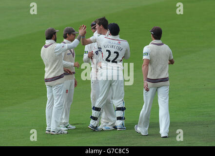 Cricket - LV= County Championship - Division One - Yorkshire v Somerset - Headingley Foto Stock