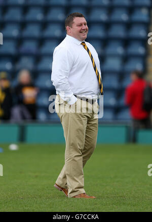 Direttore Wasps di Rugby dai Young durante la partita Aviva Premiership ad Adams Park, High Wycombe. Foto Stock