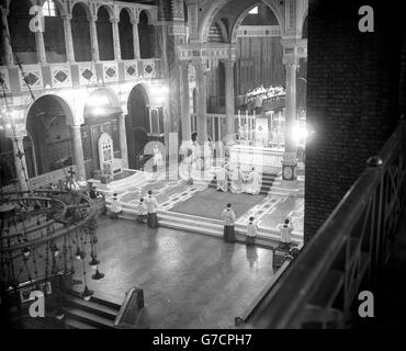 Royalty - Queen Mary memoriale di servizio - Cattedrale di Westminster, Londra Foto Stock