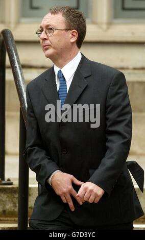 Consigliere Tory in tribunale Foto Stock