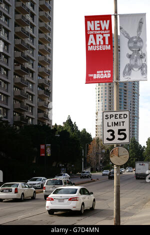 Il centro cittadino di Los Angeles Foto Stock