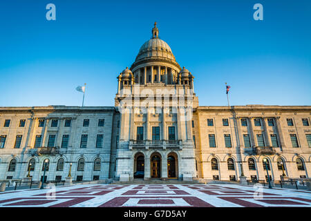 La Rhode Island State House, a Providence, Rhode Island. Foto Stock