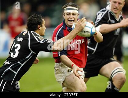 Heiniken Cup - Munster v asprì Foto Stock