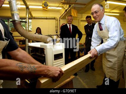 Michael Howard in Boscombe Foto Stock