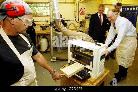 Michael Howard in Boscombe Foto Stock