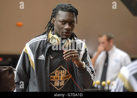 Calcio - Barclays Premier League - Sunderland / Swansea City - Stadio di luce. Il Bafetimbi Gomis di Swansea City durante la partita della Barclays Premier League allo Stadio della luce, Sunderland. Foto Stock