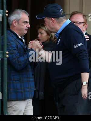 Golf - quarantesimo Ryder Cup - USA Team Partenza - Gleneagles Foto Stock