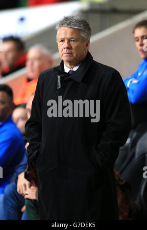 Calcio - Johnstone's Paint Trophy - secondo turno - Coventry City / Exeter City - Ricoh Arena. Steve Perryman, direttore del calcio di Exeter City Foto Stock