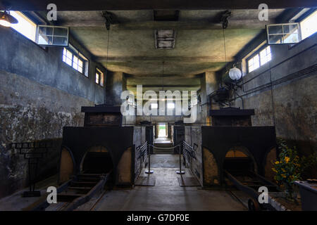 Crematorio del ghetto, Terezín (Theresienstadt), Repubblica Ceca Ustecky, Aussiger Regione Usti nad Labem regione, Foto Stock