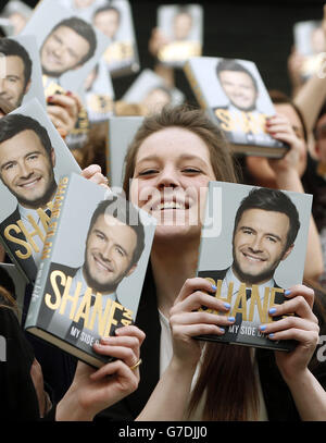 Shane Filan libro firma - Glasgow Foto Stock