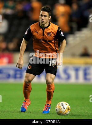 Calcio - Campionato Sky Bet - Wolverhampton Wanderers / Huddersfield Town - Molineux. Wolverhampton Wanderers' Tommy Rowe durante la partita del Campionato Sky Bet al Molineux, Wolverhampton. Foto Stock