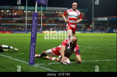 Rugby Union - Unione Rugby Challenge Cup - Gloucester v ca Brive - Kingsholm Stadium Foto Stock