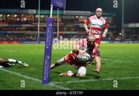 Rugby Union - Unione Rugby Challenge Cup - Gloucester v ca Brive - Kingsholm Stadium Foto Stock