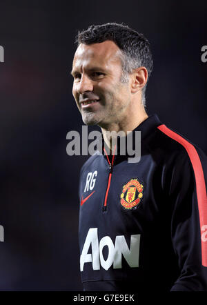 Calcio - Barclays Premier League - West Bromwich Albion v Manchester United - The Hawthorns. L'assistente manager di Manchester United Ryan Giggs Foto Stock