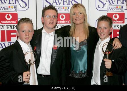 Vodafone Life Savers awards Foto Stock