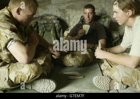 Blackwatch in Iraq Foto Stock