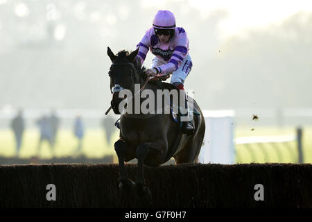 Horse Racing - Warwick Racecourse Foto Stock