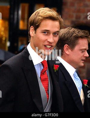 Il principe William Lady Tamara Grosvenor wedding Foto Stock