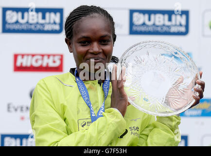 Atletica - 35th Dublin City Marathon Foto Stock