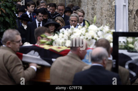 Il Duca di Marlborough funerale Foto Stock