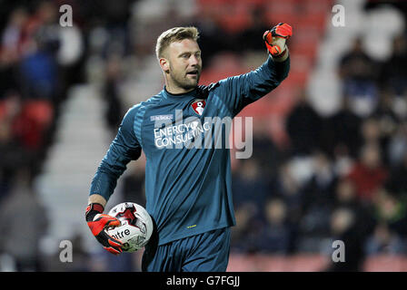 Calcio - Sky Bet Championship - Bournemouth v Reading - Goldsands Stadium. Artur Boruc, portiere di Bournemouth Foto Stock