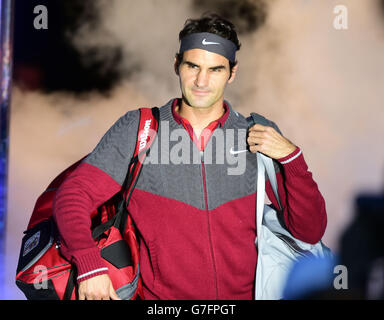 Tennis - Barclays ATP World Tour Finals - Giorno Uno - O2 Arena Foto Stock