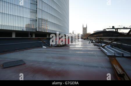 Progetto ferroviario Thameslink. 6.5mld programma Thameslink. Foto Stock