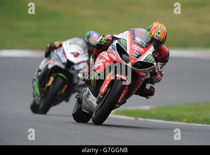 Motor Sport - 2014 MCE Insurance British Superbike Championship - Round 5 - Brands Hatch. Josh Brookes, Yamaha - Milwaukee Yamaha Foto Stock