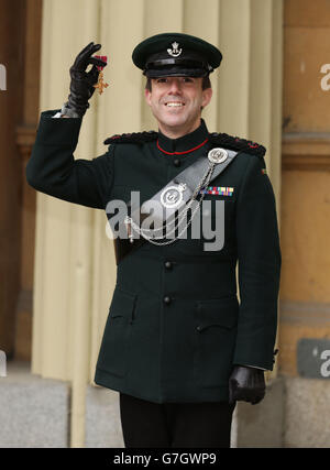 Investiture a Buckingham Palace Foto Stock