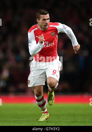 Calcio - Barclays Premier League - Arsenal v Southampton - Emirates Stadium. Lukas Podolski, Arsenale Foto Stock