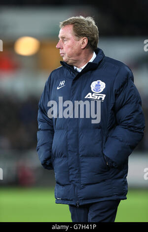 Calcio - Barclays Premier League - Swansea City v Queens Park Rangers - Liberty Stadium. Harry Redknapp, direttore dei Queens Park Rangers. Foto Stock