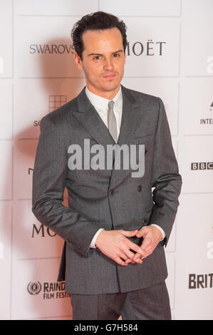 Andrew Scott arriva al Moet British Independent Film Awards, all'Old Billingsgate, Londra. Foto Stock