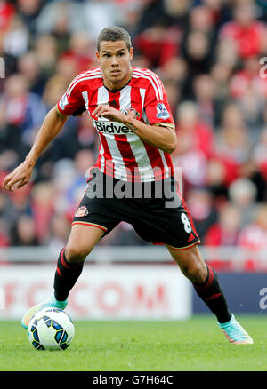 Calcio - Barclays Premier League - Sunderland / Stoke City - Stadio di luce. Jack Rodwell di Sunderland durante la partita della Barclays Premier League allo Stadium of Light di Sunderland. Foto Stock