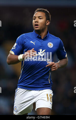 Calcio - Barclays Premier League - Aston Villa v Leicester City - Villa Park. Liam Moore, Leicester City. Foto Stock