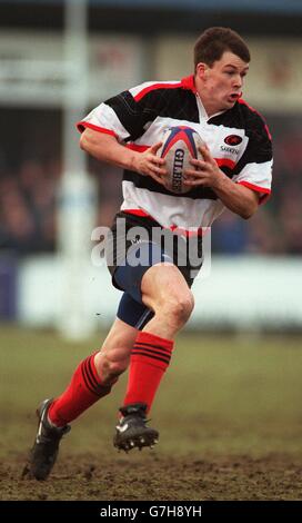 Rugby Union. Pilkington Cup 6° round. Saracens / Wasps. Richard Wallace, Saracens Foto Stock