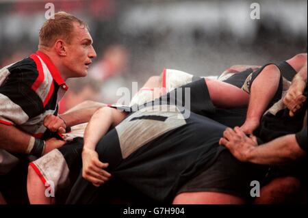 Rugby Union. Pilkington Cup 6° round. Saracens / Wasps. Francois Pienaar, Saracens Foto Stock