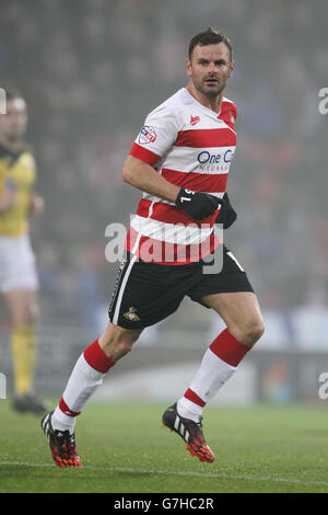 Calcio - Sky Bet League One - Doncaster Rovers v Sheffield United - Keepmoat Stadium. Richie Wellens, Doncaster Rovers. Foto Stock