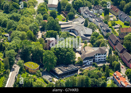 Luftbild, Rudolf-Steiner-Schule Bochum Langendreer, Bochum, Ruhrgebiet, Renania settentrionale-Vestfalia, vista DeutschlandAerial, Foto Stock