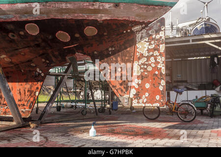 Repairman's bike. Foto Stock