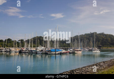 Marina Residence Isola di Rebak. Foto Stock