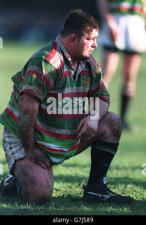 Rugby Union ...Pilkington Cup ... Vasca da bagno v Leicester Foto Stock