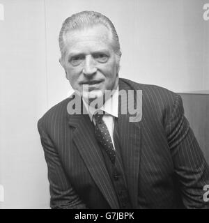 Televisione - John Freeman - Presidente di London Weekend televisione - Londra Foto Stock