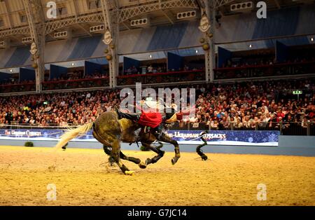 Equitazione - 2014 Olympia London International Horse Show - Giorno Sette - Olympia Exhibition Centre Foto Stock