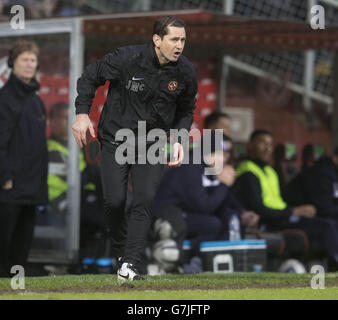 Calcio - Premiership Scozzese - Dundee United / Dundee - Tannadice Park. Jackie McNamara, direttore della Dundee United Foto Stock