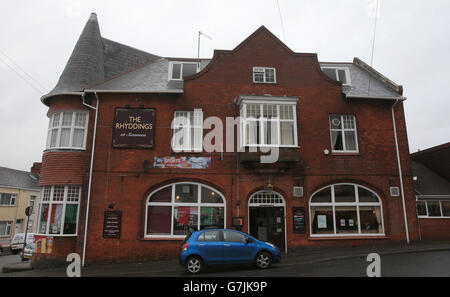 Una vista generale del Rhiddings Hotel a Swansea, Galles Foto Stock